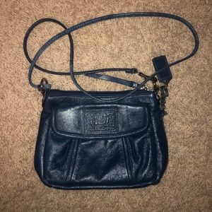 Navy Coach Crossbody